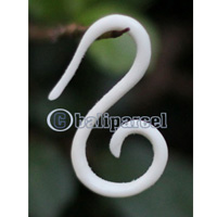 Pair Of Organic Body Piercing, Handmade With Bone