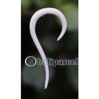 Pair Of Organic Body Piercing, Handmade With Bone