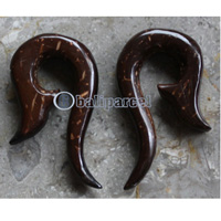 Pair Of Organic Body Piercing, Handmade With Coconut