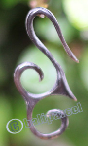 Pair Of Organic Body Piercing, Handmade With Horn