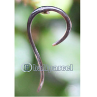 Pair Of Organic Body Piercing, Handmade With Horn
