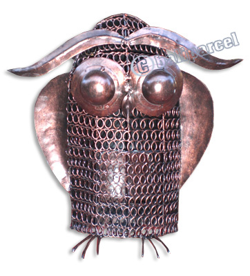 Owl, Made From Iron