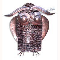 Owl, Made From Iron