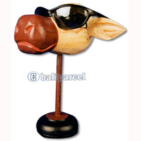 Wooden Eye Glass Holders, Made From Albesia