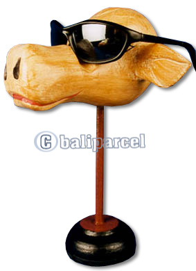 Wooden Eye Glass Holders, Made From Albesia