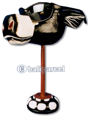 Wooden Eye Glass Holders, Made From Albesia