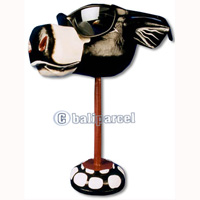 Wooden Eye Glass Holders, Made From Albesia