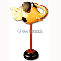 Wooden Eye Glass Holders, Made From Albesia