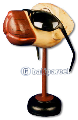 Wooden Eye Glass Holders, Made From Albesia