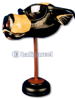 Wooden Eye Glass Holders, Made From Albesia