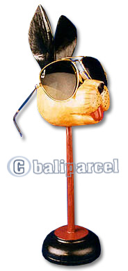 Wooden Eye Glass Holders, Made From Albesia