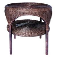 Coffe Table, Made From Rattan