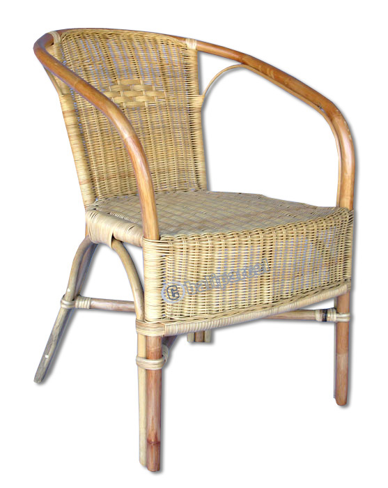 Dinning Chair, Made From Rattan ( Without Cushion )