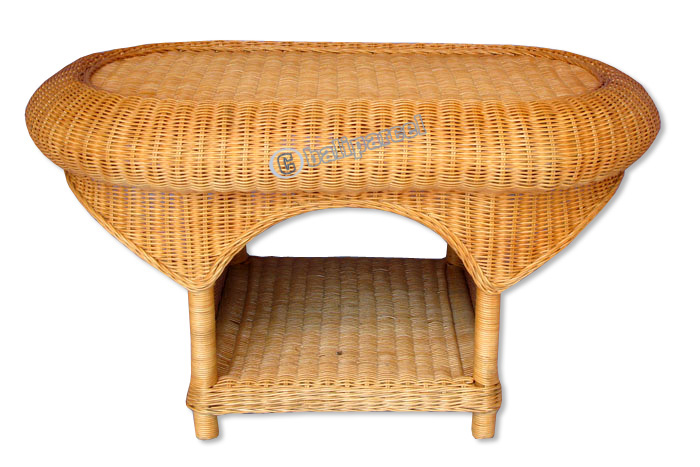 Coffe Table, Made From Rattan
