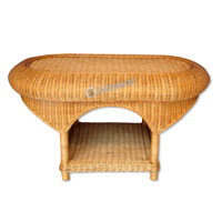 Coffe Table, Made From Rattan