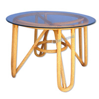 Dinning Table, Made From Rattan