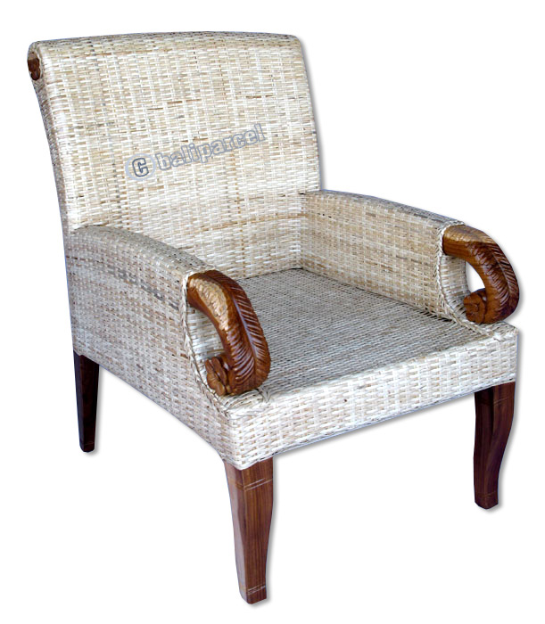 Dinning Chair, Made From Rattan With Wood 