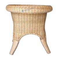 Coffe Table, Made From Rattan