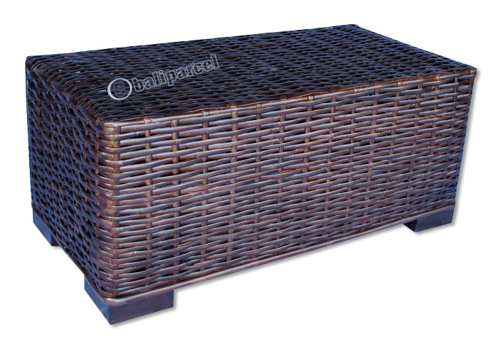 Coffe Table, Made From Rattan