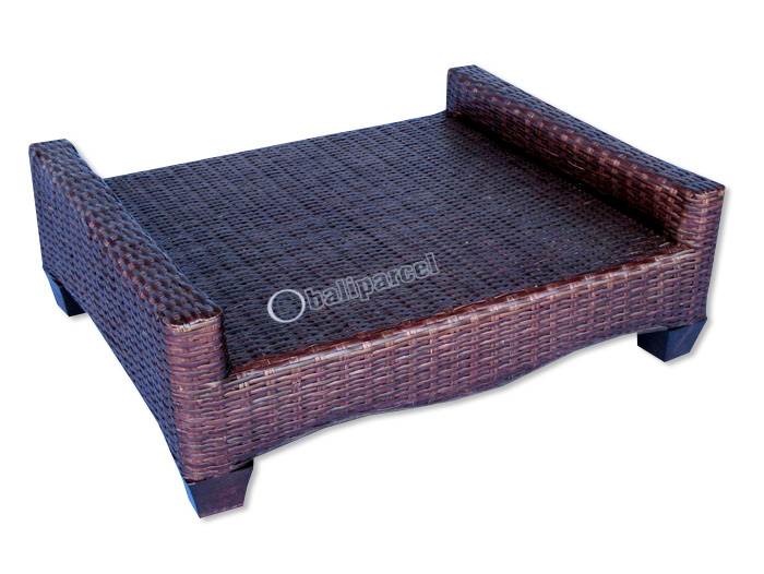 Ottoman, Made From Rattan