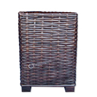 Side Table, Made From Rattan