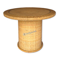 Coffe Table, Made From Rattan