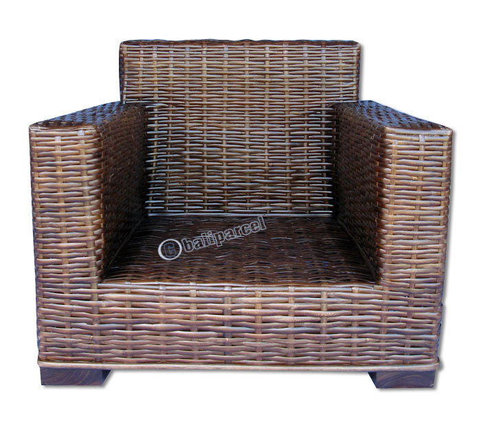 Armchair, Made From Rattan And Wood ( Without Cushion )