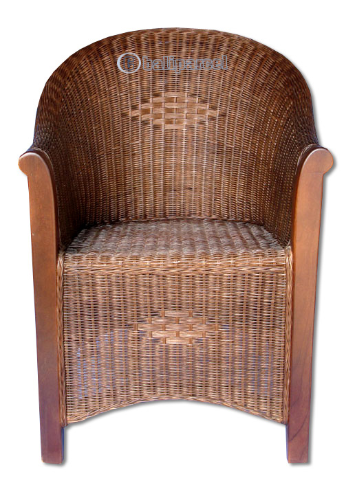 Dinning Chair, Made From Rattan With Wood 
