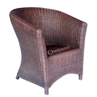 Armchair, Made From Rattan And Wood ( Without Cushion )