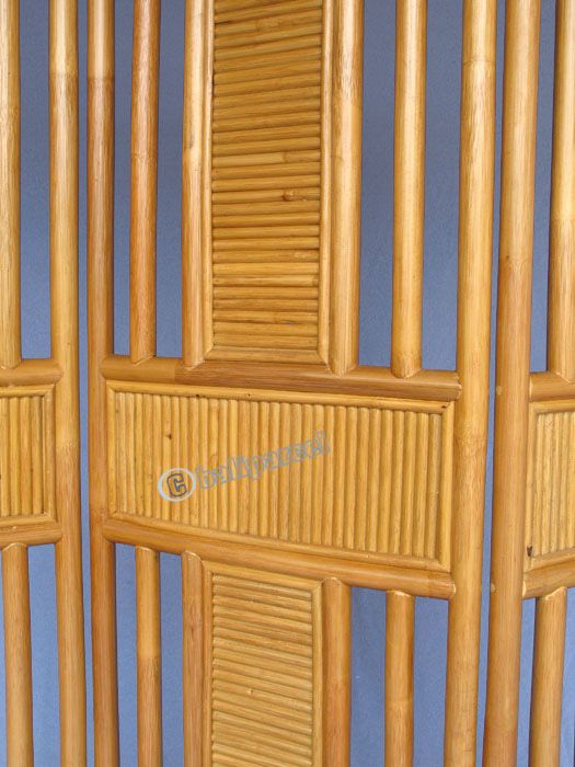 Room Divider, Made From Rattan
