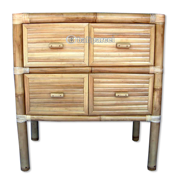 Wooden Cabinet, Made From Bamboo