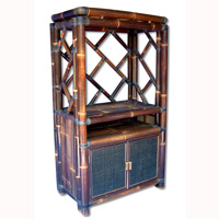 Wooden Cabinet, Made From Bamboo