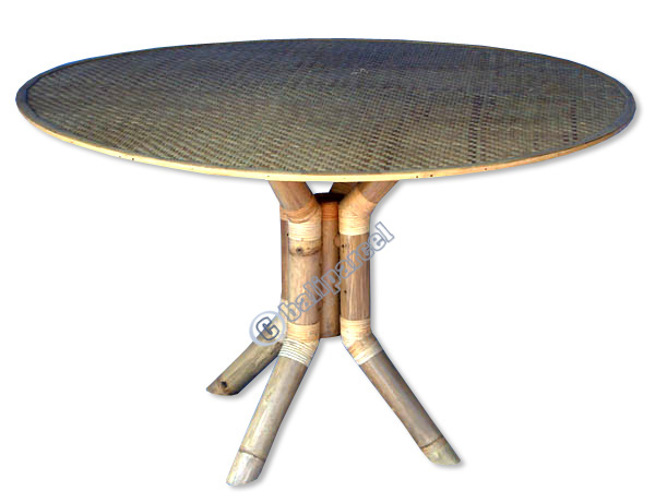 Wooden Table, Made From Bamboo