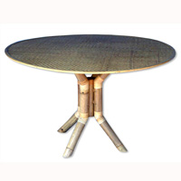 Wooden Table, Made From Bamboo