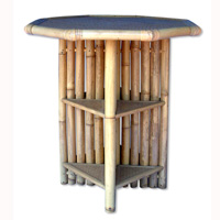 Wooden Table, Made From Bamboo