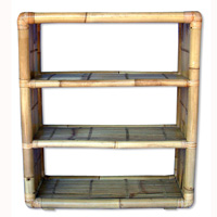 Wooden Rack, Made From Bamboo