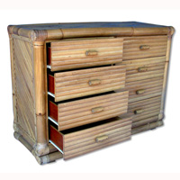 Wooden Cabinet, Made From Bamboo