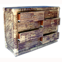 Wooden Cabinet, Made From Bamboo
