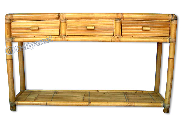 Wooden Cabinet, Made From Bamboo