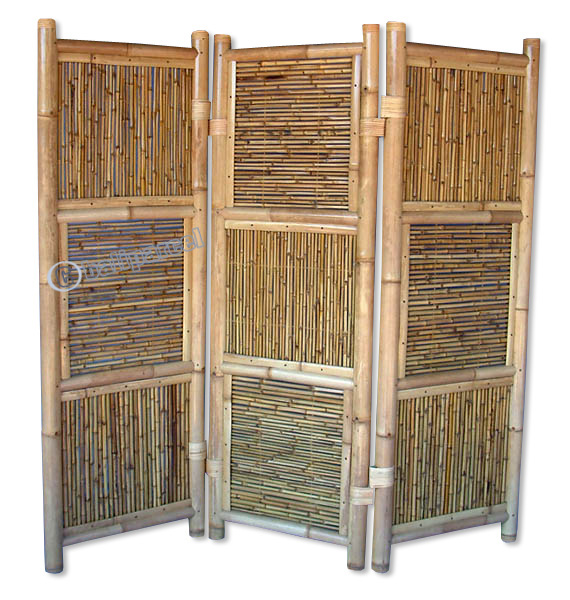 Room Divider, Made From Bamboo