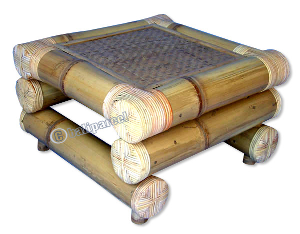 Wooden Table, Made From Bamboo