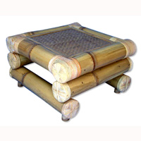 Wooden Table, Made From Bamboo