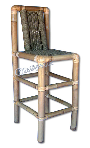 Wooden Chair, Made From Bamboo