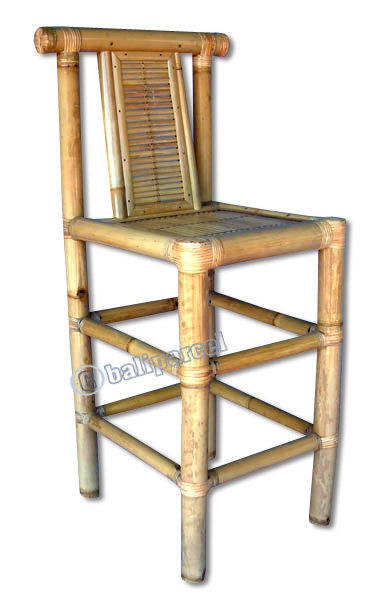 Wooden Chair, Made From Bamboo