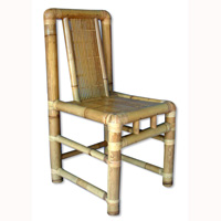 Wooden Chair, Made From Bamboo