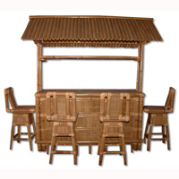 Set Bar Table, Made From Bamboo