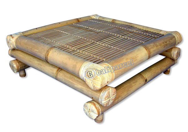 Wooden Table, Made From Bamboo