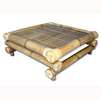 Wooden Table, Made From Bamboo