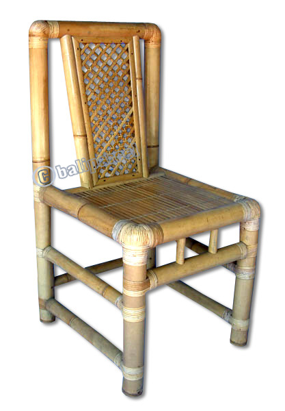 Wooden Chair, Made From Bamboo