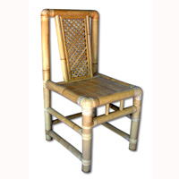 Wooden Chair, Made From Bamboo